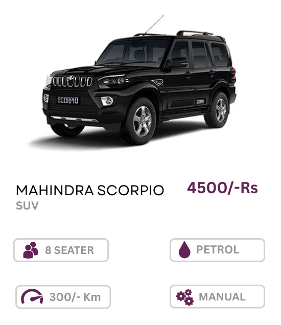 Taxi Service In Udaipur